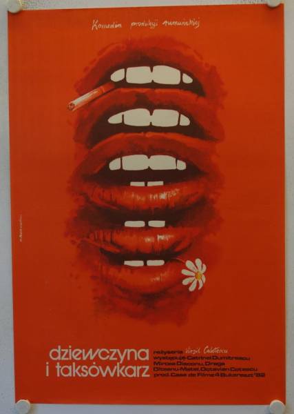 Ausweis für Bukarest originales polnisches Filmplakat